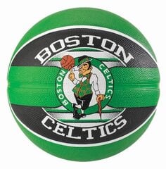 Баскетбольный мяч Spalding Boston Celtics, 3 размер цена и информация | Баскетбольные мячи | 220.lv