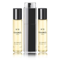 Подарочный комплект для женщин Chanel No 5 Eau Premiere EDT, 3 x 20 мл цена и информация | Женские духи | 220.lv