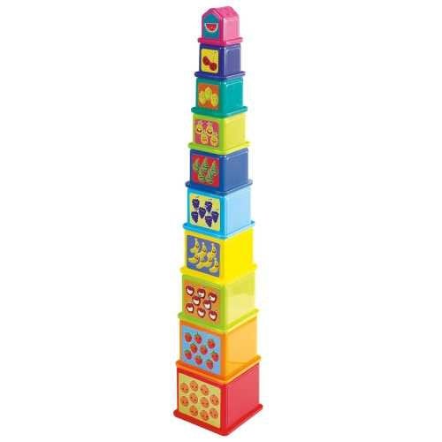 PLAYGO INFANT&TODDLER klucīšu tornis, 2382 цена и информация | Rotaļlietas zīdaiņiem | 220.lv