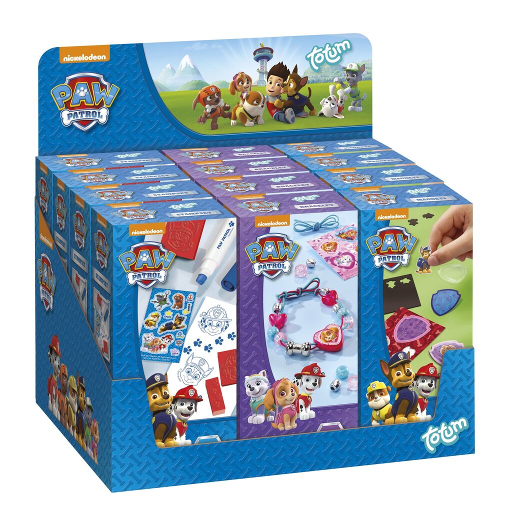 Mini radošais komplekts TOTUM Paw Patrol (Suņu patruļa), 725003/ 725010/ 725027 cena un informācija | Attīstošās rotaļlietas | 220.lv