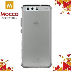 Mocco Ultra Back Case 0.3 mm maciņš priekš Huawei P9 Lite Caurspīdīgs - Melns cena un informācija | Telefonu vāciņi, maciņi | 220.lv