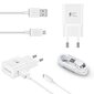 Samsung EP-TA20EWE Quick Charge Universal USB / 15W / 2A Charger + ECB-DU4EWE Micro USB Cable White (OEM) цена и информация | Lādētāji un adapteri | 220.lv