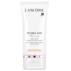 Mitrinošs, maskējošs sejas krēms Lancome Hydra Zen BB Cream SPF15 50 ml Light cena un informācija | Sejas krēmi | 220.lv