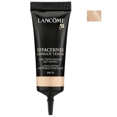 Ilgnoturīgs krēmveida korektors tumšiem lokiem zem acīm Lancome Effacernes Longue Tenue SPF30 15 ml, 15 Beige Naturel цена и информация | Пудры, базы под макияж | 220.lv