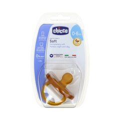 CHICCO Пустышка Physio, латекс, 0м+ цена и информация | Соски на бутылочку | 220.lv