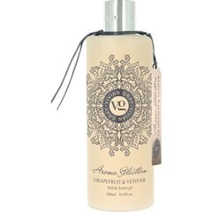 Aroma Selection Grapefruit & Vetiver (vannas un dušas želeja) 500 ml cena un informācija | Dušas želejas, eļļas | 220.lv