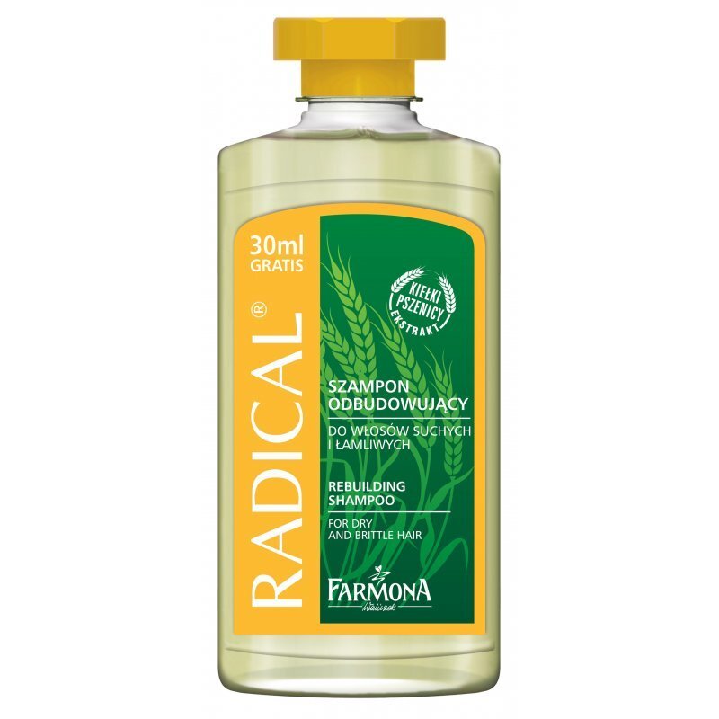 Atjaunojošs šampūns matiem sausiem un sašķeltiem Farmona Radical 330 ml cena un informācija | Šampūni | 220.lv