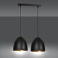 Lampa Emibig LENOX 2 Black цена и информация | Piekaramās lampas | 220.lv