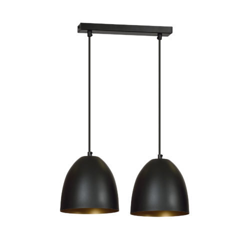 Lampa Emibig LENOX 2 Black цена и информация | Piekaramās lampas | 220.lv