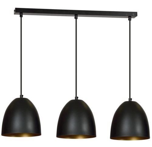 Lampa Emibig LENOX 3 Black цена и информация | Piekaramās lampas | 220.lv