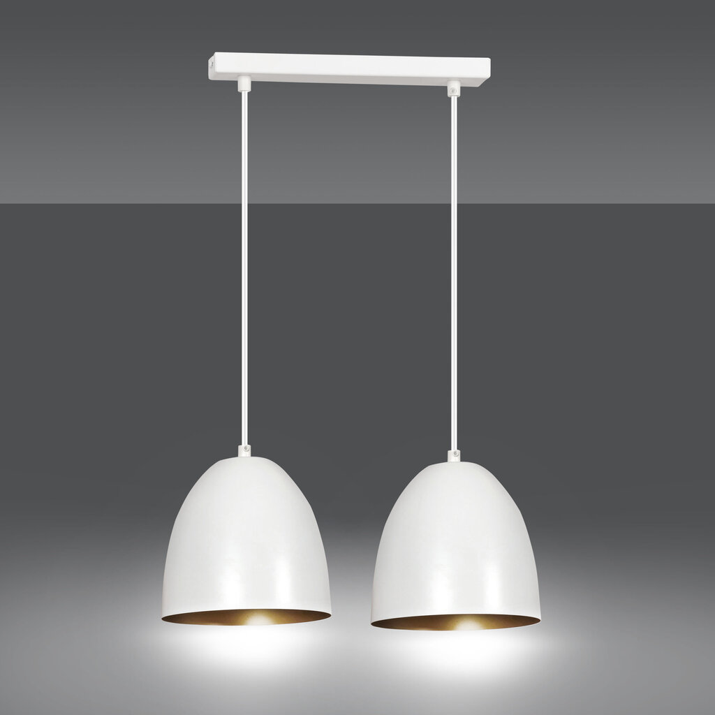 Lampa Emibig LENOX 2 WHITE cena un informācija | Lustras | 220.lv