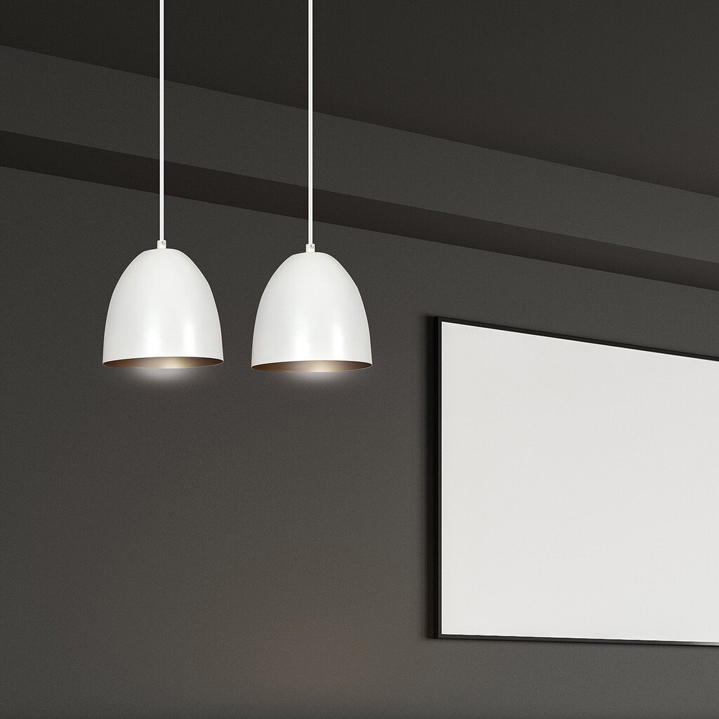 Lampa Emibig LENOX 2 WHITE cena un informācija | Lustras | 220.lv