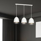 Lampa Emibig LENOX 3 WHITE cena un informācija | Lustras | 220.lv