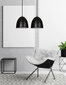 Lampa Emibig LENOX 2 Black - White cena un informācija | Lustras | 220.lv