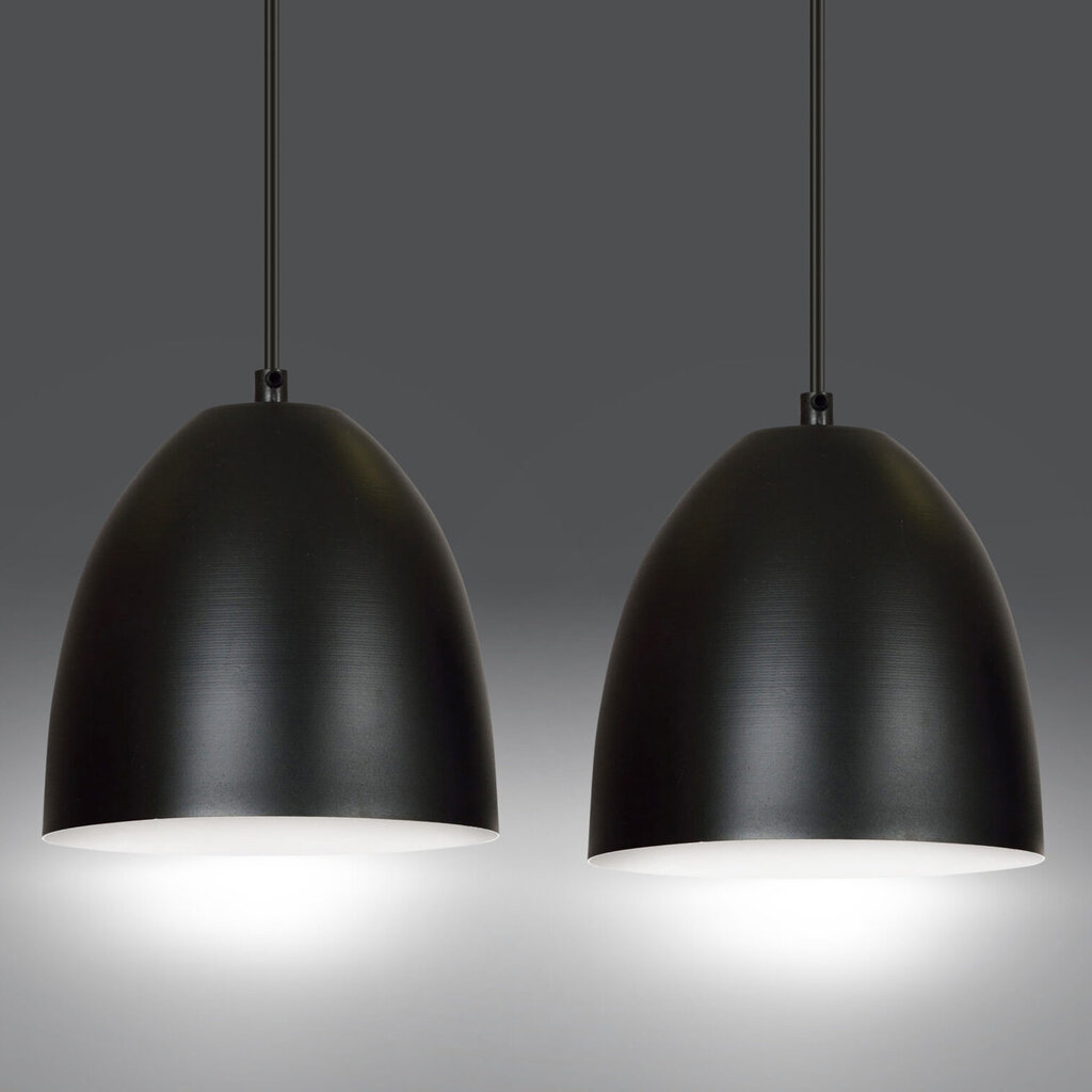 Lampa Emibig LENOX 2 Black - White cena un informācija | Lustras | 220.lv