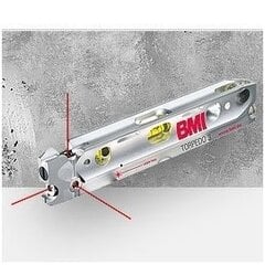 Lāzera līmeņrādis BMI Torpedo 3 cena un informācija | Rokas instrumenti | 220.lv