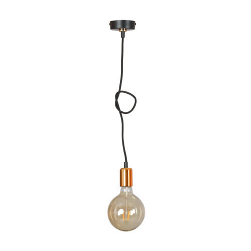 Lampa Emibig UNIVERSAL 1 BLACK cena un informācija | Lustras | 220.lv