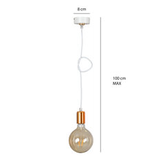 Lampa Emibig UNIVERSAL 1 WHITE cena un informācija | Piekaramās lampas | 220.lv