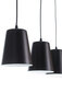 Lampa Emibig MILAGRO 3 BLACK-WHITE cena un informācija | Piekaramās lampas | 220.lv