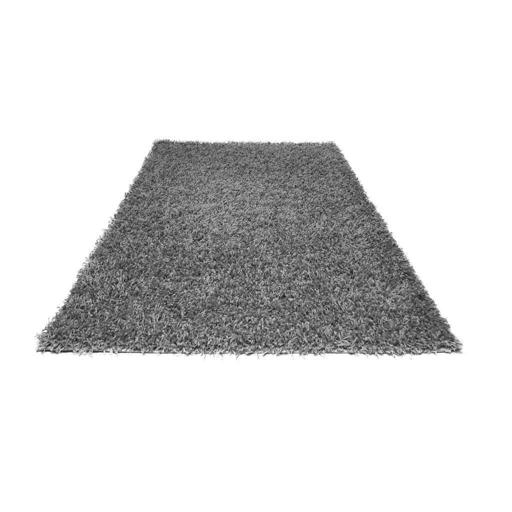Paklājs Shaggy Light Grey, 60x100 cm cena un informācija | Paklāji | 220.lv