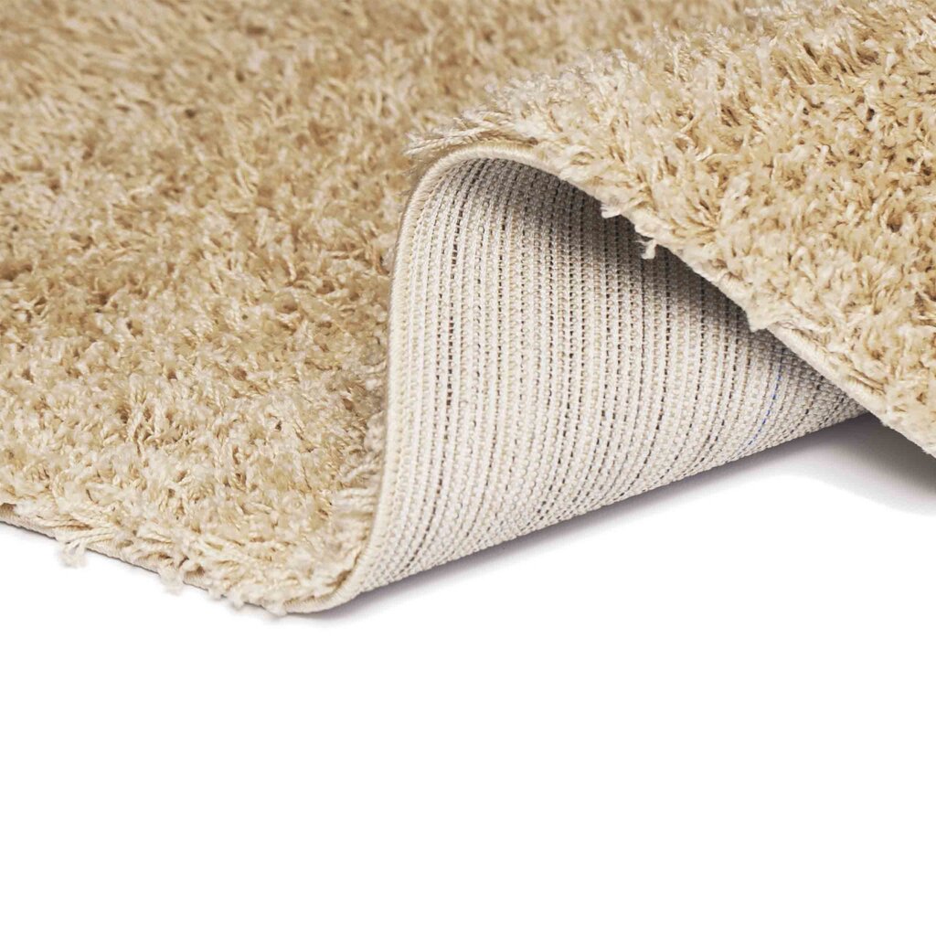 Paklājs Shaggy Light Sand, 60x100 cm cena un informācija | Paklāji | 220.lv