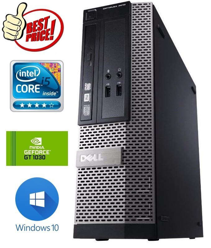 Dell 3010 SFF 500GB Win10Pro cena un informācija | Stacionārie datori | 220.lv