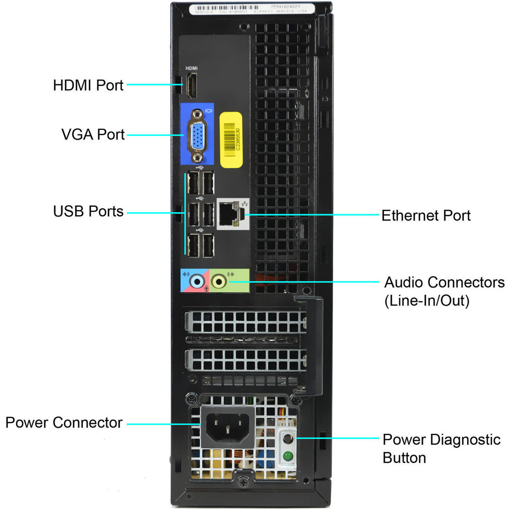 Dell 3010 SFF 500GB Win10Pro cena un informācija | Stacionārie datori | 220.lv