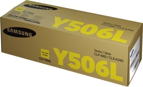 Kārtridžs printerim Samsung CLT-Y506L/ELS (SU515A), dzeltens cena un informācija | Kārtridži lāzerprinteriem | 220.lv