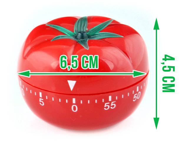 Virtuves taimeris "Tomāts" cena un informācija | Virtuves piederumi | 220.lv