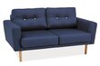 Dīvāns Cameron II, zils цена и информация | Dīvāni | 220.lv