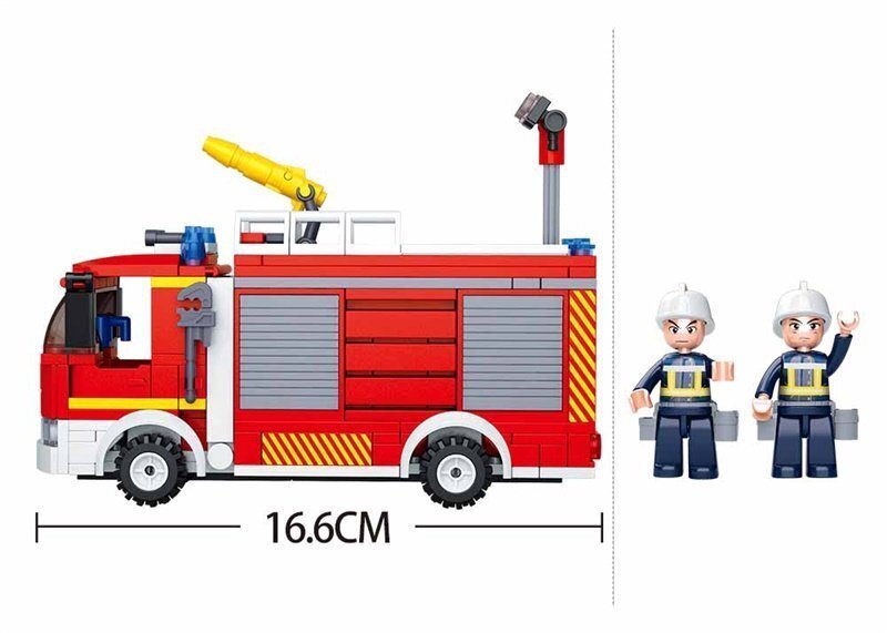 Konstruktors Sluban M38-B0626 ugunsdzēsēju depo, 343 d. cena un informācija | Konstruktori | 220.lv