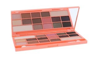 Acu ēnas palete Makeup Revolution Chocolate and Peaches, 22 g цена и информация | Тушь, средства для роста ресниц, тени для век, карандаши для глаз | 220.lv