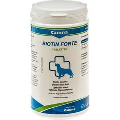 Canina tabletes Biotin Forte N210, 700 g цена и информация | Витамины, пищевые добавки, анти-паразит продукты для собак | 220.lv