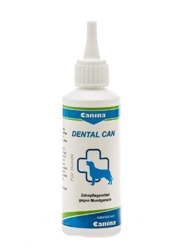Canina Dental Can, 100 ml цена и информация | Vitamīni, uztura bagātinātāji, pretparazītu līdzekļi suņiem | 220.lv