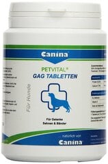 Canina tabletes Petvital GAG N180 цена и информация | Витамины, пищевые добавки, анти-паразит продукты для собак | 220.lv