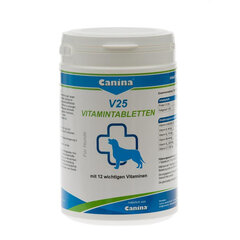 Canina vitamīnu tabletes V25 N30, 100 g цена и информация | Витамины, пищевые добавки, анти-паразит продукты для собак | 220.lv