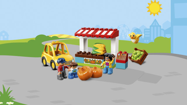 10867 LEGO® DUPLO zemnieku tirgus cena un informācija | Konstruktori | 220.lv
