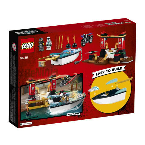 10755 LEGO® NINJAGO Pakaļdzīšanās ar Zane nindzjas laivu cena un informācija | Konstruktori | 220.lv