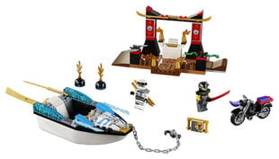 10755 LEGO® NINJAGO Pakaļdzīšanās ar Zane nindzjas laivu цена и информация | Конструкторы и кубики | 220.lv