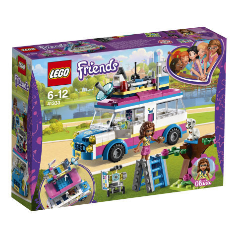 41333 LEGO® Friends Olīvijas misijas transportlīdzeklis цена и информация | Konstruktori | 220.lv