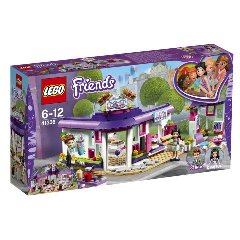 41336 LEGO® Friends Emma Art Cafe cena un informācija | Konstruktori | 220.lv