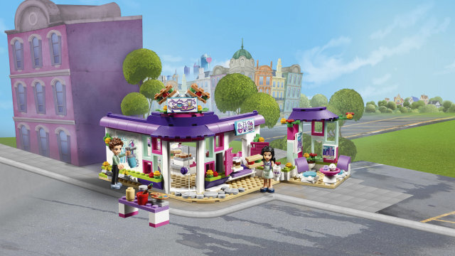 41336 LEGO® Friends Emma Art Cafe цена и информация | Konstruktori | 220.lv