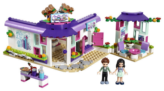 41336 LEGO® Friends Emma Art Cafe цена и информация | Konstruktori | 220.lv