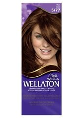 Matu krāsa Wella Wellaton 100 g, 5/77 Brilliant Brown cena un informācija | Matu krāsas | 220.lv