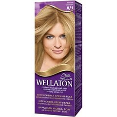 Matu krāsa Wella Wellaton 100 g, Nr. 8/1 Light Ash Blonde cena un informācija | Wella Smaržas, kosmētika | 220.lv