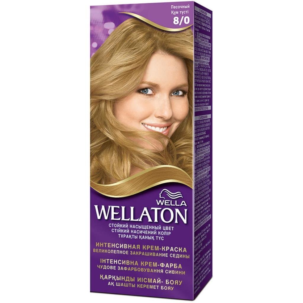 Matu krāsa Wella Wellaton 100 g, Nr. 8/0 Light Blonde cena un informācija | Matu krāsas | 220.lv