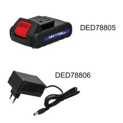 Akumulatora skrūvgriezis Dedra DED7880B cena un informācija | Skrūvgrieži, urbjmašīnas | 220.lv