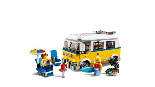 31079 LEGO® Creator Sunshine Sērfotāju busiņš cena un informācija | Konstruktori | 220.lv