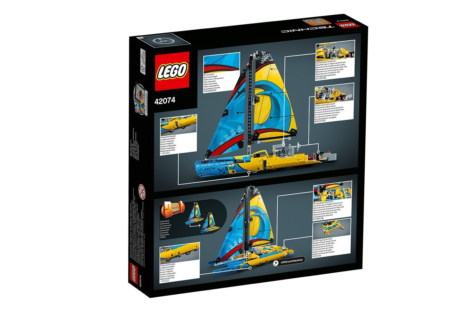 42074 LEGO® Technic Sacīkšu jahta цена и информация | Konstruktori | 220.lv
