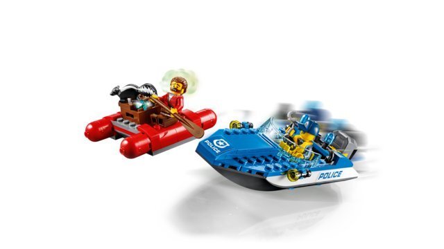 60176 LEGO® City Bēgšana pa mežonīgu upi cena un informācija | Konstruktori | 220.lv